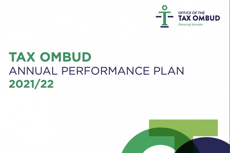 Annual Performance plan 2021-22 | Office of the Tax Ombud